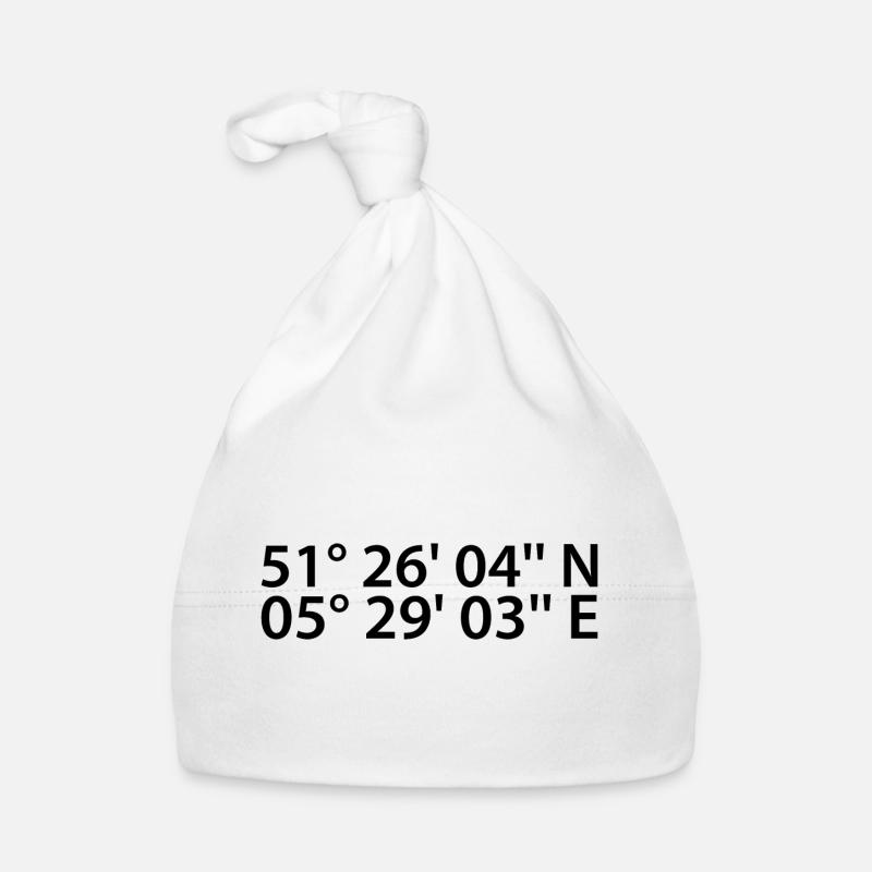Coordonnées d’Eindhoven Bonnet bio Bébé