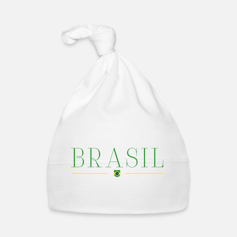 Ich liebe Brasilien Baby Bio-Mütze