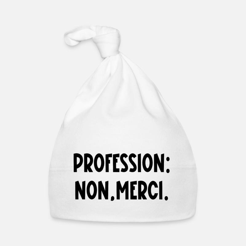 profession non merci Bonnet bio Bébé
