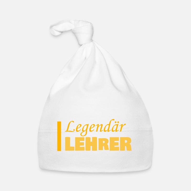 Lehrer als Beruf Baby Bio-Mütze