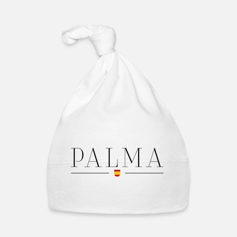 Palma Elegance T-Shirt - Bonnet bio Bébé - blanc