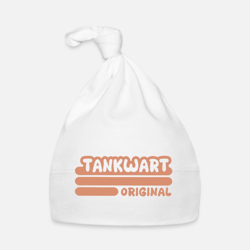 Beruf Tankwart Baby Bio-Mütze