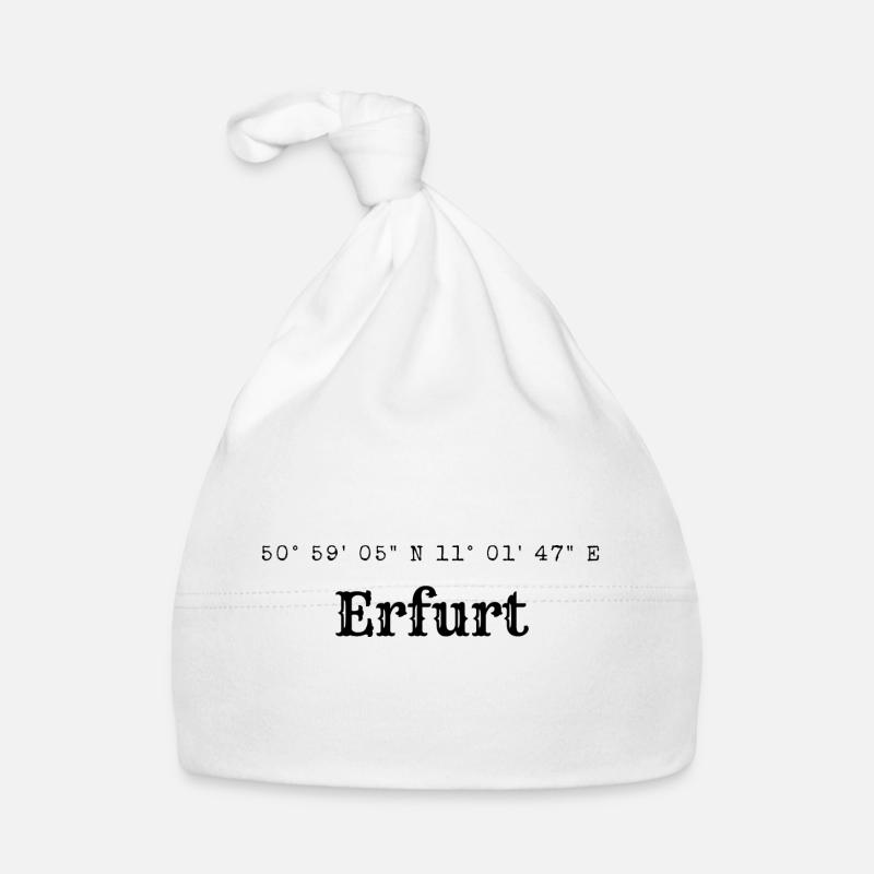 Erfurt coordinates Organic Baby Cap
