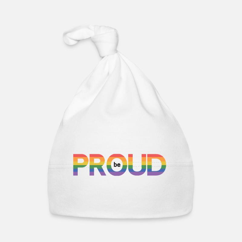 LGBT Pride Month - Be Proud Organic Baby Cap