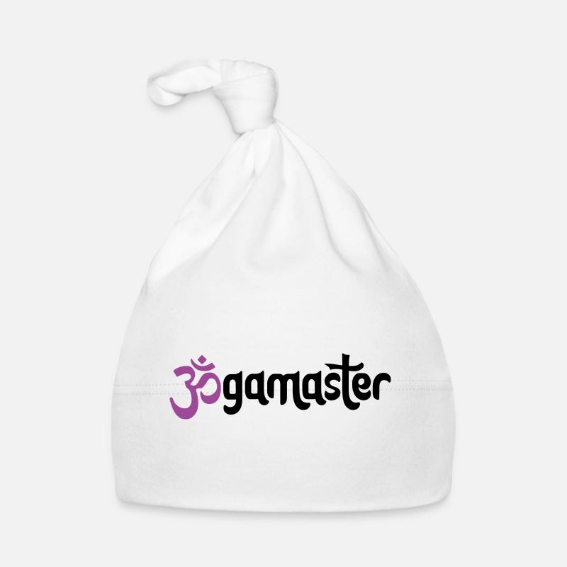 Jogamaster - Typographic OM (3-Color) Organic Baby Cap