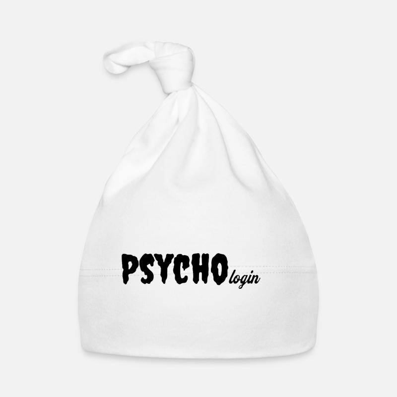 Psycho Funny Psychologist Psychologist Statement Organic Baby Cap