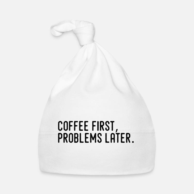 Kaffee erst Probleme später Baby Bio-Mütze