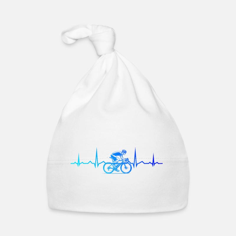 Conception de vélo de route pleine de caractère Bonnet bio Bébé