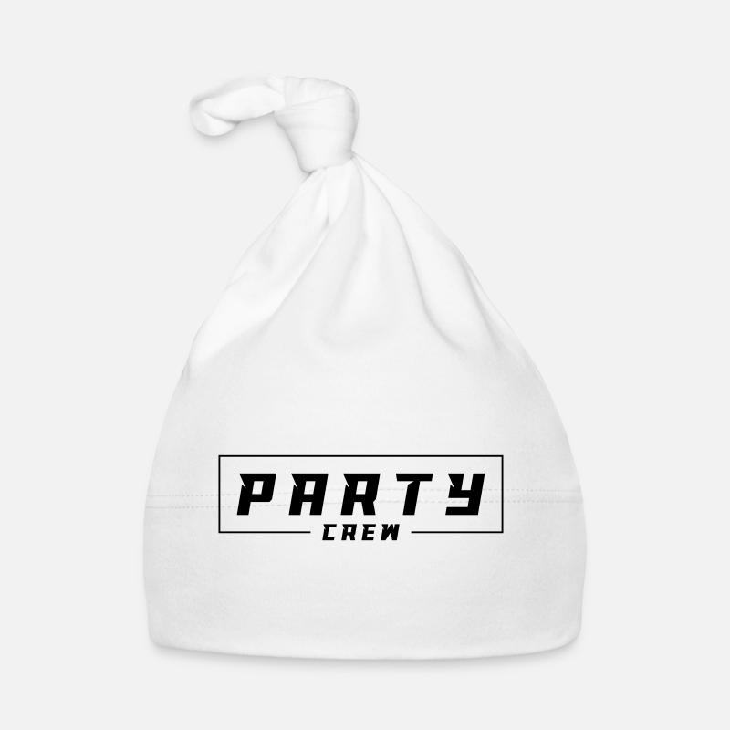 Party Crew Organic Baby Cap