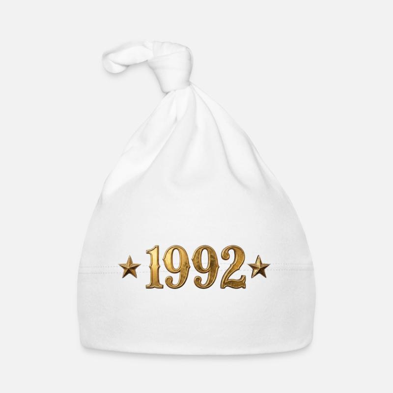 Classic Design Year 1992 Organic Baby Cap