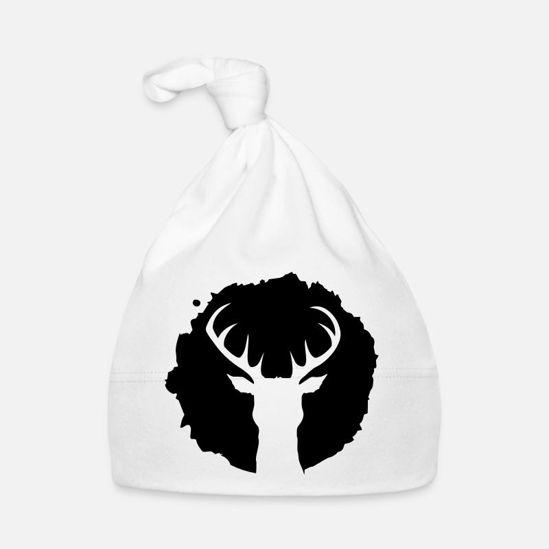Hirsch Patch Baby Bio-Mütze