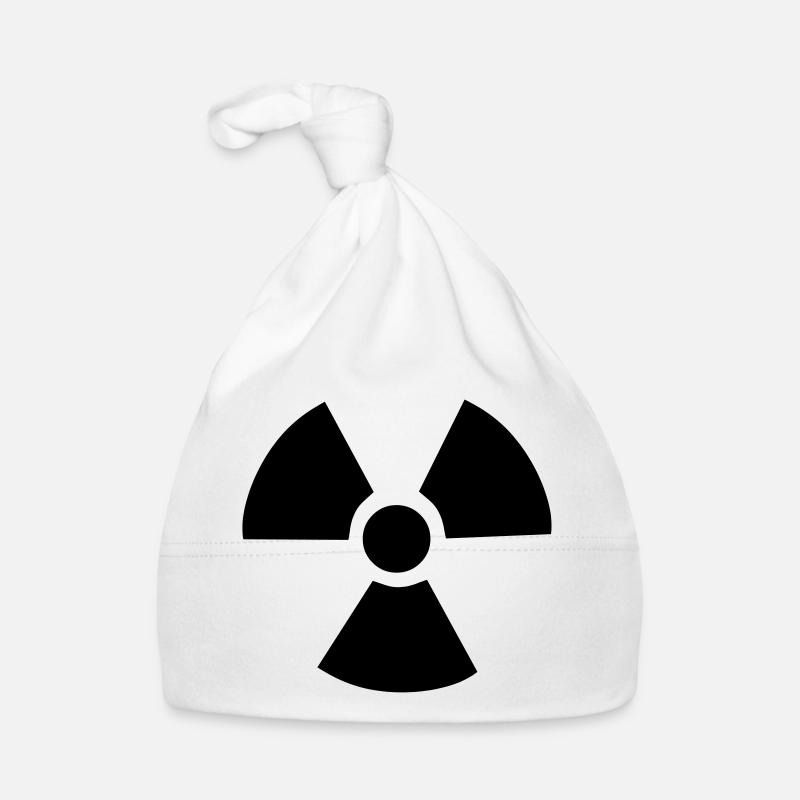 Radioactive Symbol Organic Baby Cap