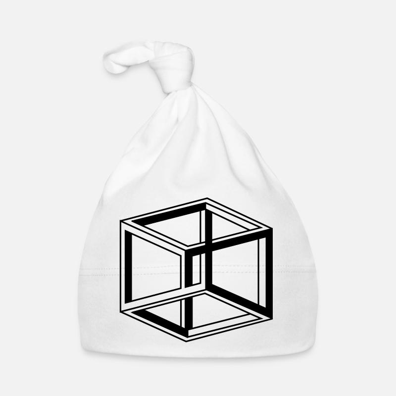kubus cube escher Baby Bio-Mütze