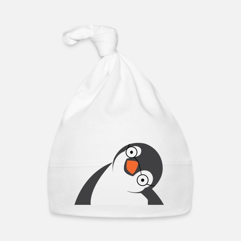 Pinguin Baby Bio-Mütze