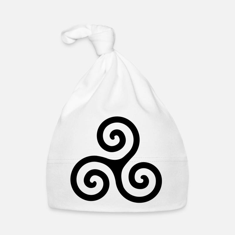 spiral Organic Baby Cap