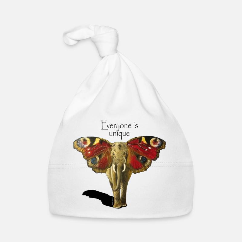 Chacun est unique Bonnet bio Bébé