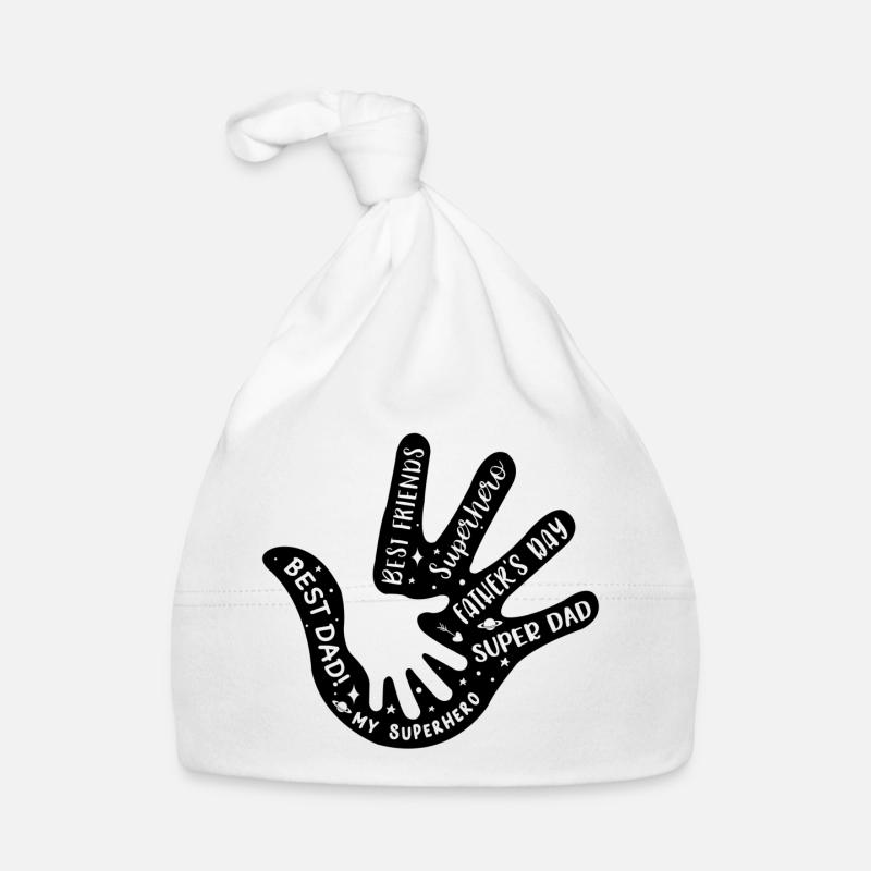 Father Hand In Hand Organic Baby Cap