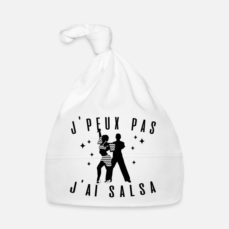 J peux pas j ai Salsa passion idée cadeau tshirt Bonnet bio Bébé
