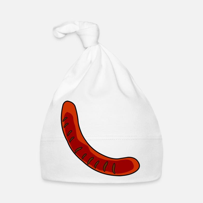 Wurst oder Bratwurst Baby Bio-Mütze