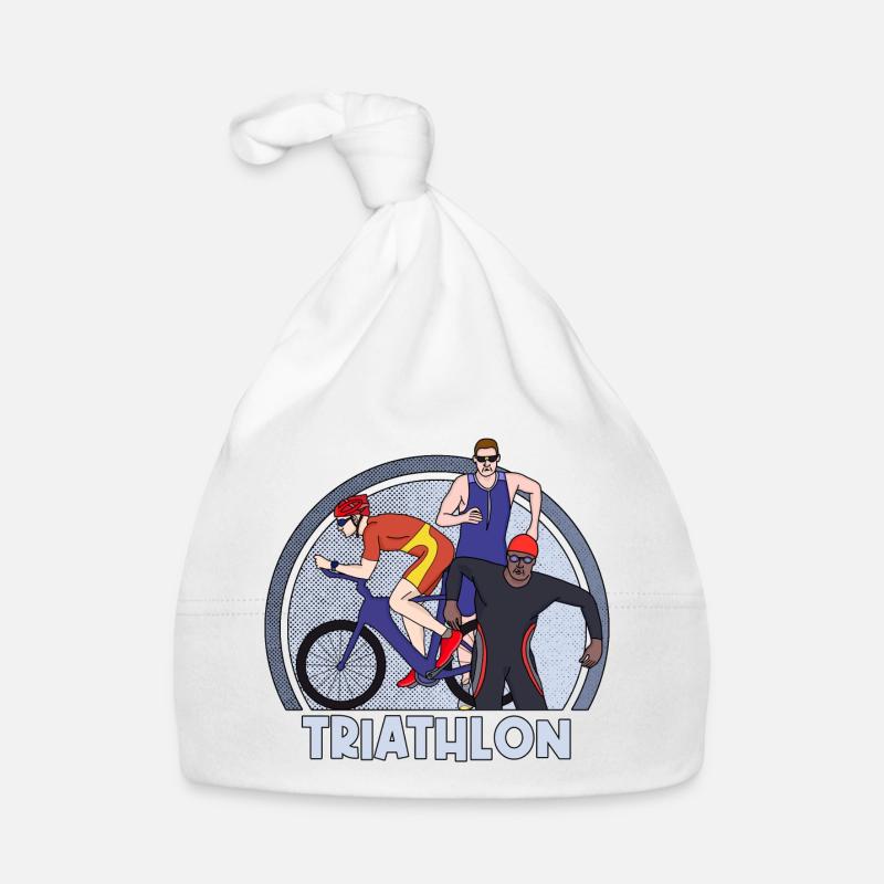 Triathlon Organic Baby Cap