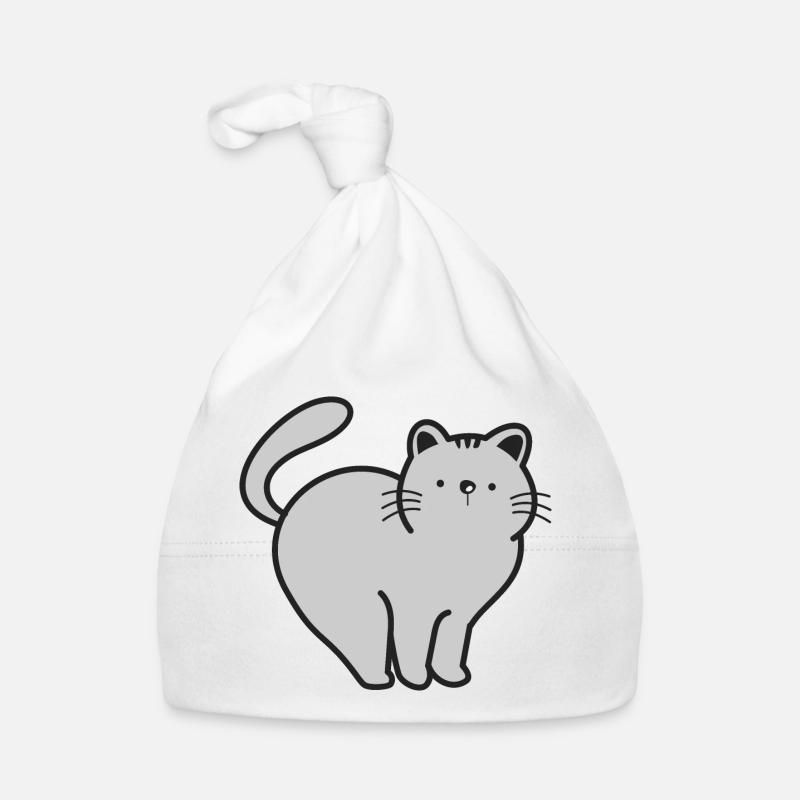 Katze Katzen Baby Bio-Mütze