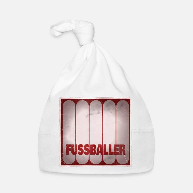 Name Fussball Geschenkidee Baby Bio-Mütze