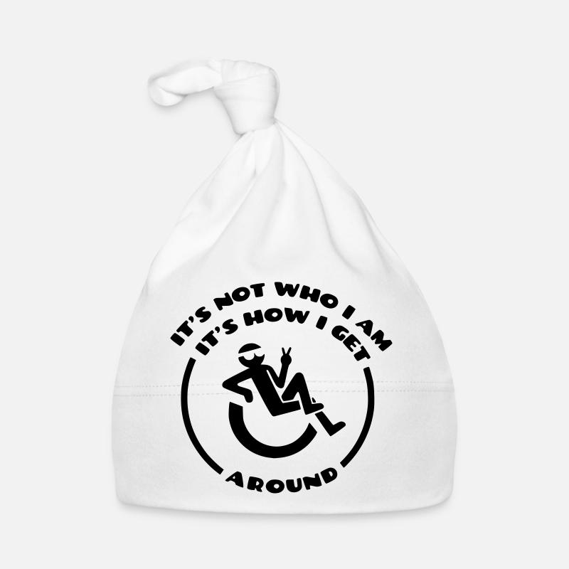 Der Rollstuhl bin nicht ich. # Baby Bio-Mütze