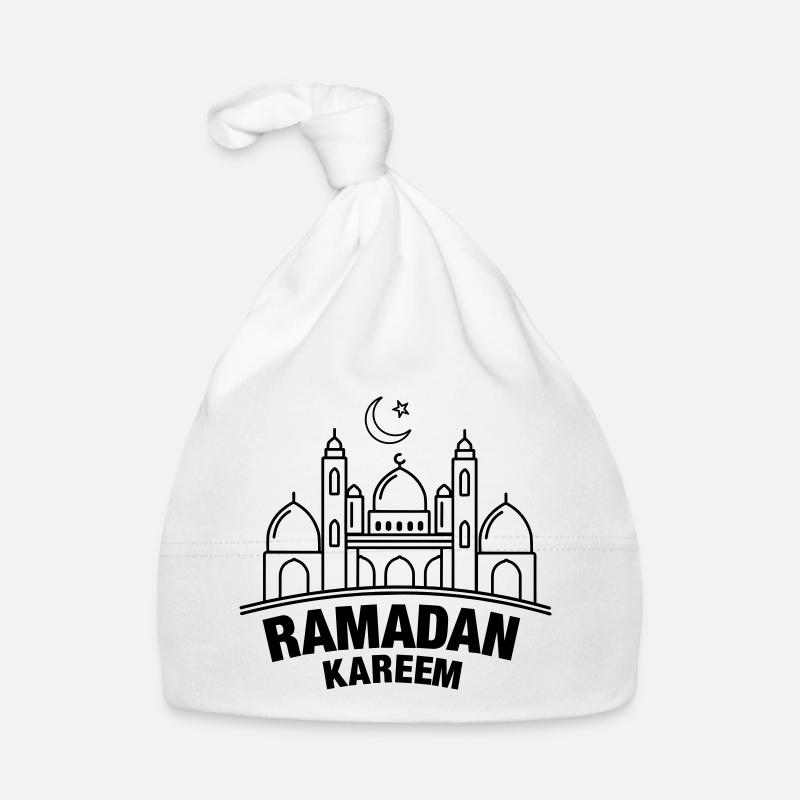 Ramadan Kareem mosque Organic Baby Cap