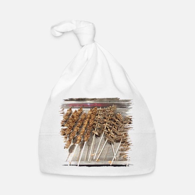 Êtes-vous prêt pour une collation d’insectes? Bonnet bio Bébé