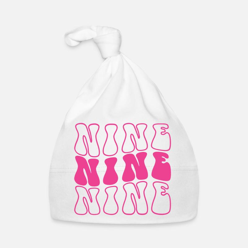 Neuf 9e anniversaire pour les filles de 9 ans Bonnet bio Bébé