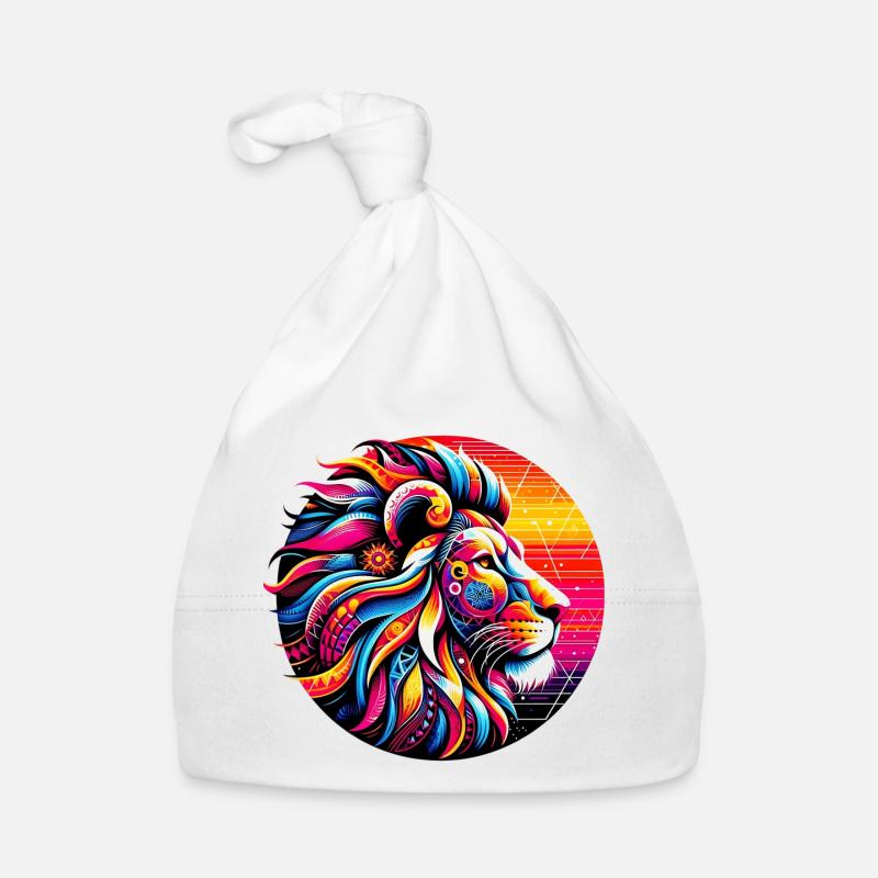Lion Organic Baby Cap