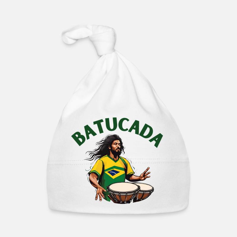 Batucada, Batucada-Spieler, Perkussion Baby Bio-Mütze
