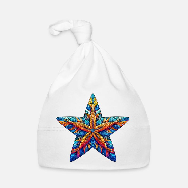 Étoile de mer Bonnet bio Bébé