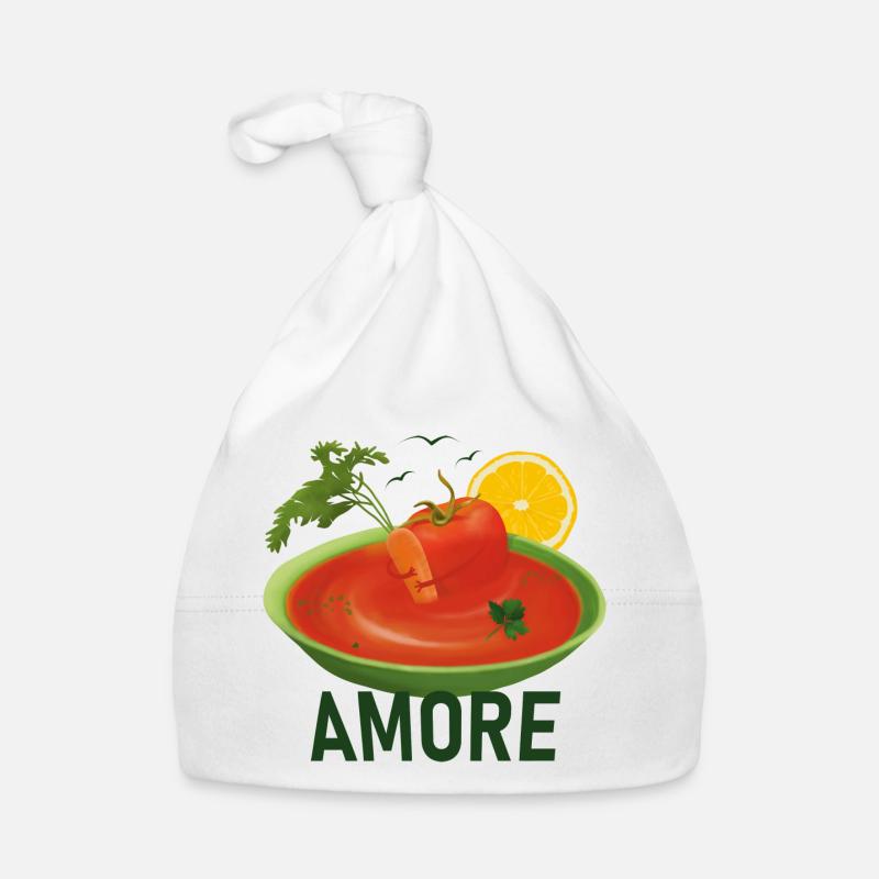 Câlin de tomates et de carottes dans une soupe à la tomate Bonnet bio Bébé