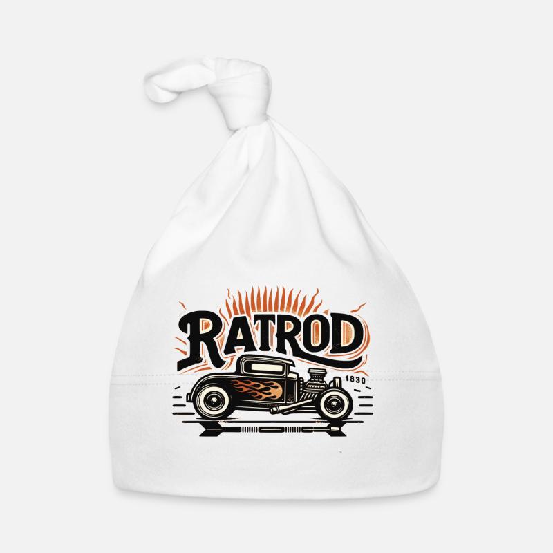 Ratsking Ratlook Shirt – Rustic Custom Style Organic Baby Cap
