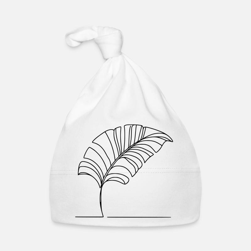 Blatt Baby Bio-Mütze