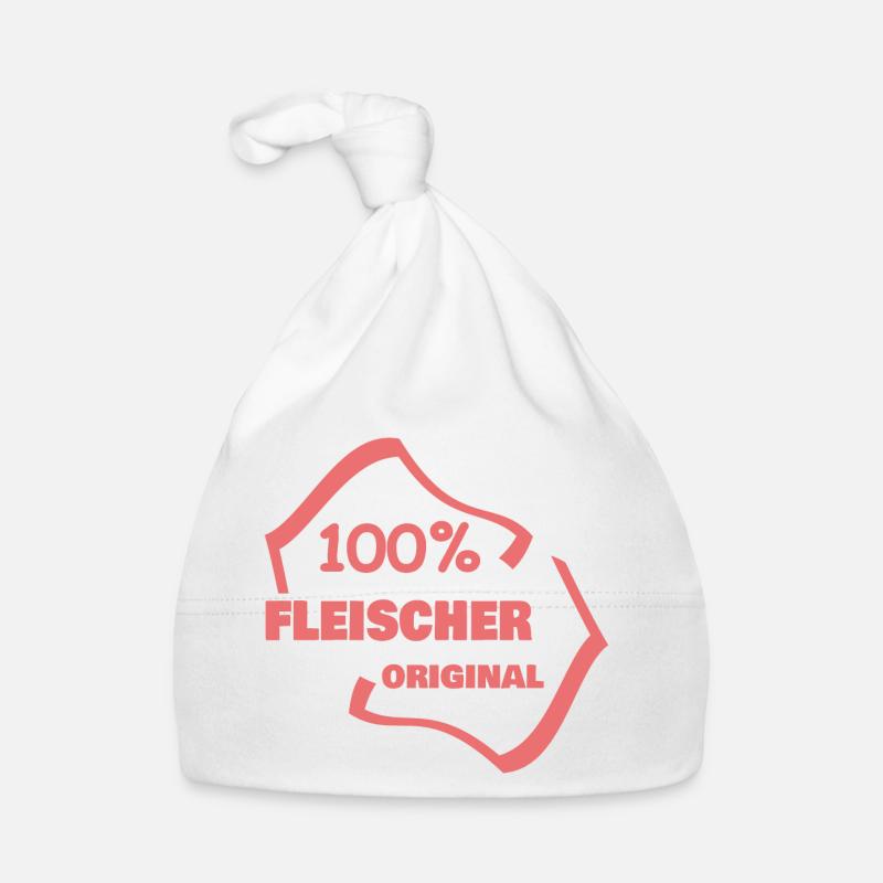 Beruf Fleischer Baby Bio-Mütze