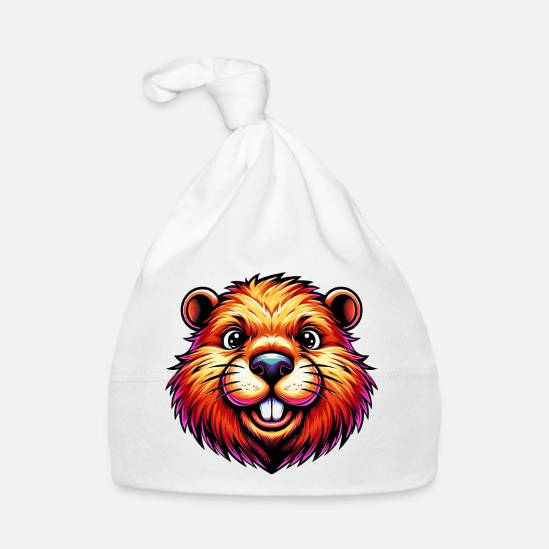 Castor Bonnet bio Bébé