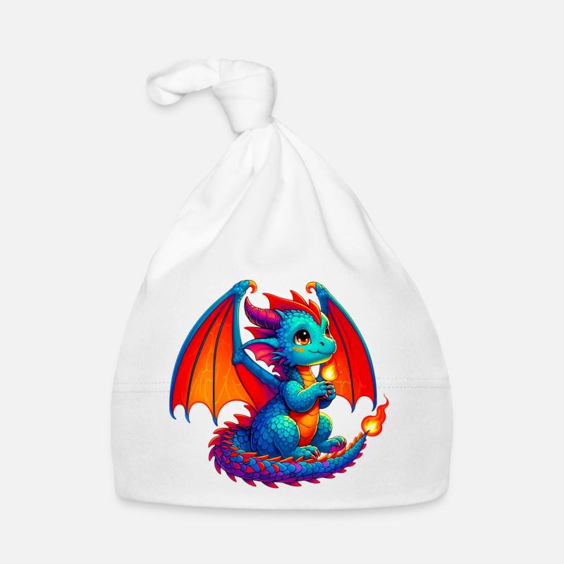 Drache Baby Bio-Mütze
