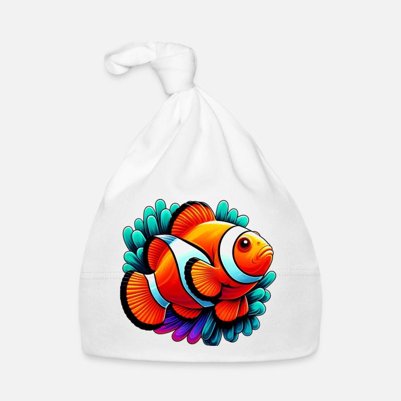 Poisson-clown Bonnet bio Bébé