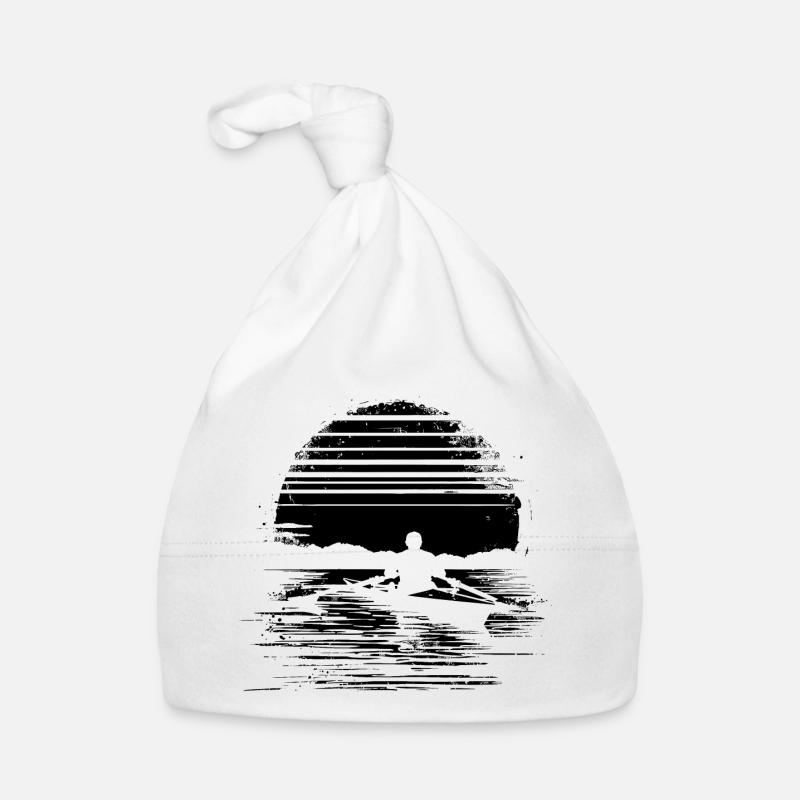 Rowing Graphics Organic Baby Cap