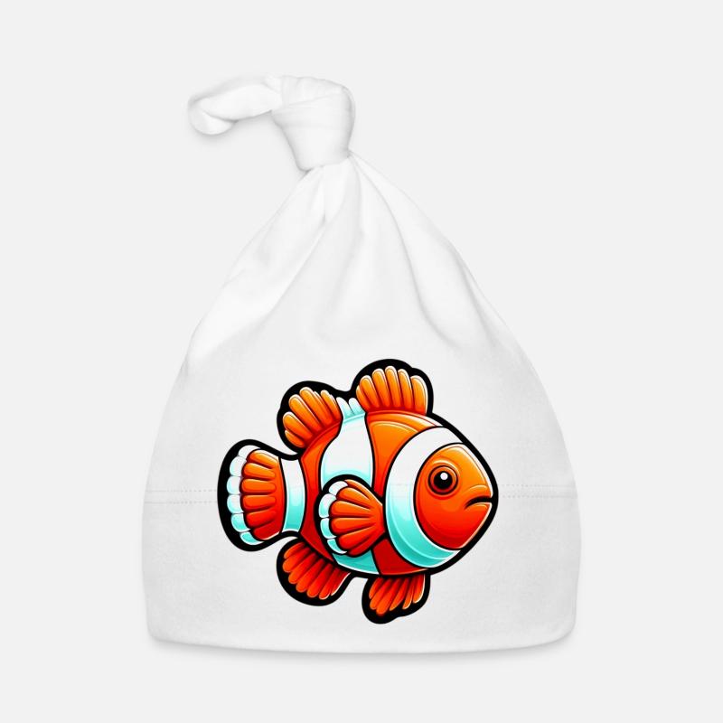 Poisson-clown Bonnet bio Bébé