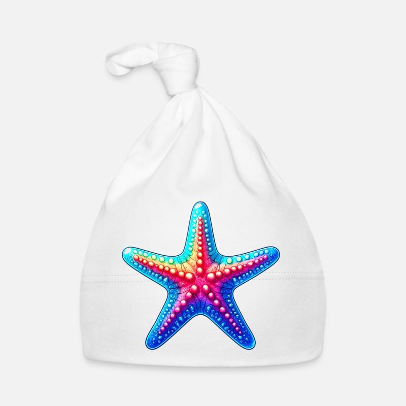 Étoile de mer Bonnet bio Bébé