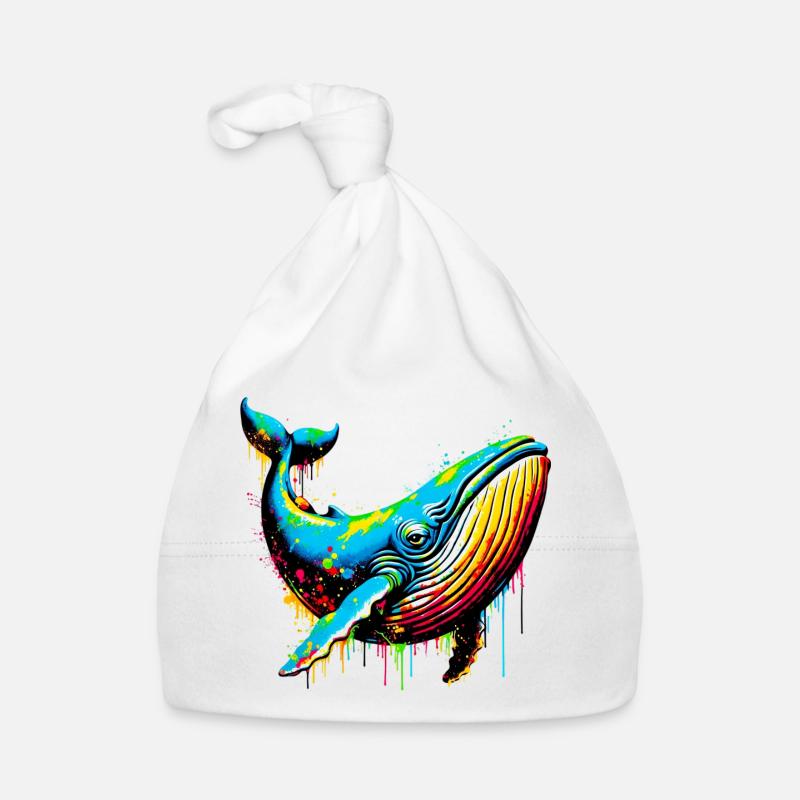 Baleine Bonnet bio Bébé