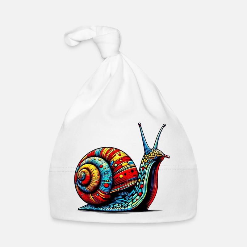 Schnecke Baby Bio-Mütze