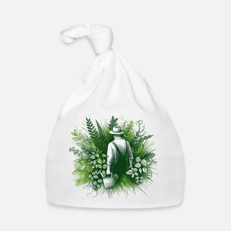 Chuchoteur de plantes Bonnet bio Bébé