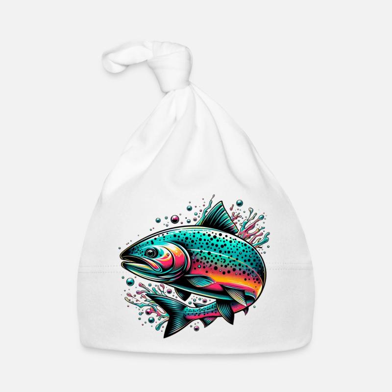 Lachs Baby Bio-Mütze