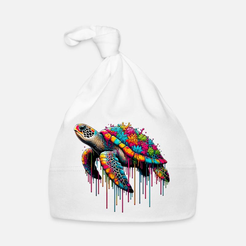Turtle Organic Baby Cap