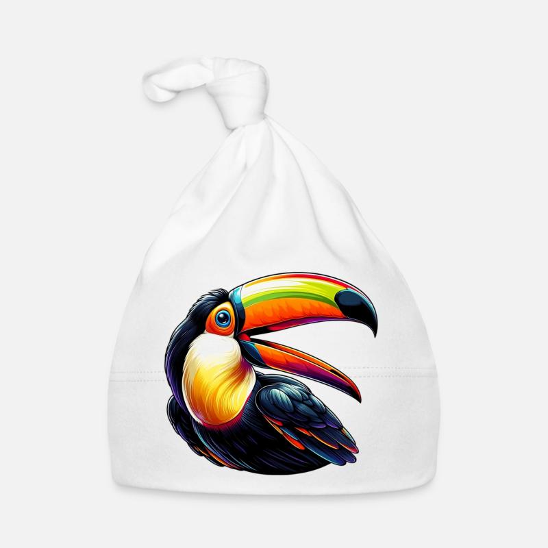 Toucan Organic Baby Cap