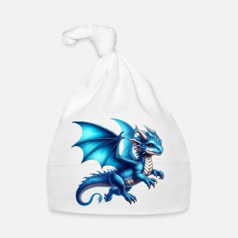 Drache Baby Bio-Mütze